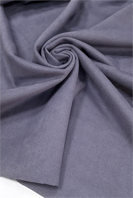 Замша на водолазе КОРОЛЕВСКИЙ СЕРЫЙ 10366