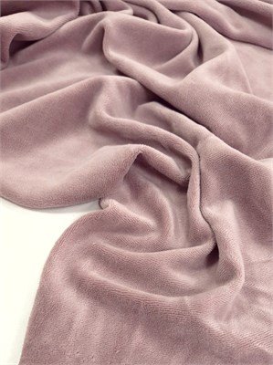 Велюр хлопковый СУХАЯ РОЗА 10614