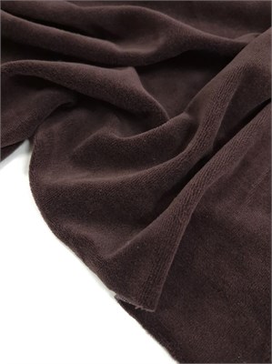 Велюр хлопковый ШОКОЛАД 10615