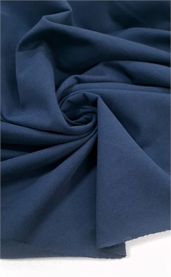 ФУТЕР ДВУНИТКА С ВЕЛЮР-ЭФФЕКТОМ ДЕНИМ 10133