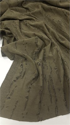 Рваный трикотаж ХАКИ 10220