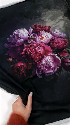 Кулир ПИОНЫ НА ТЕМНОМ 10310