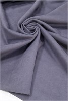 Замша на водолазе КОРОЛЕВСКИЙ СЕРЫЙ 10366