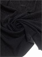 Трикотаж люрекс ЧЁРНЫЙ 10389