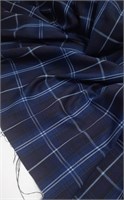 Костюмная КЛЕТКА СИНЯЯ 10485