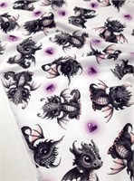 Кулир ДРАКОНЫ НА БЕЛОМ 10514