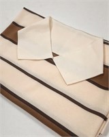 Пике ПОЛОСА КРЕМ+ ШОКОЛАД 10569