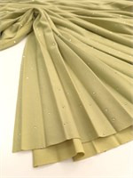 Плиссе лето со стразами 10668