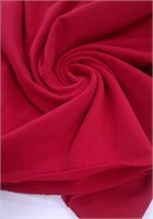 ФУТЕР ДВУНИТКА С ВЕЛЮР-ЭФФЕКТОМ КРАСНЫЙ 10127