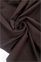 ФУТЕР ДВУНИТКА С ВЕЛЮР-ЭФФЕКТОМ ШОКОЛАД 10132