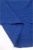 Вафельное полотно Синий 10025