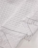 Вафельное полотно Белый 10027